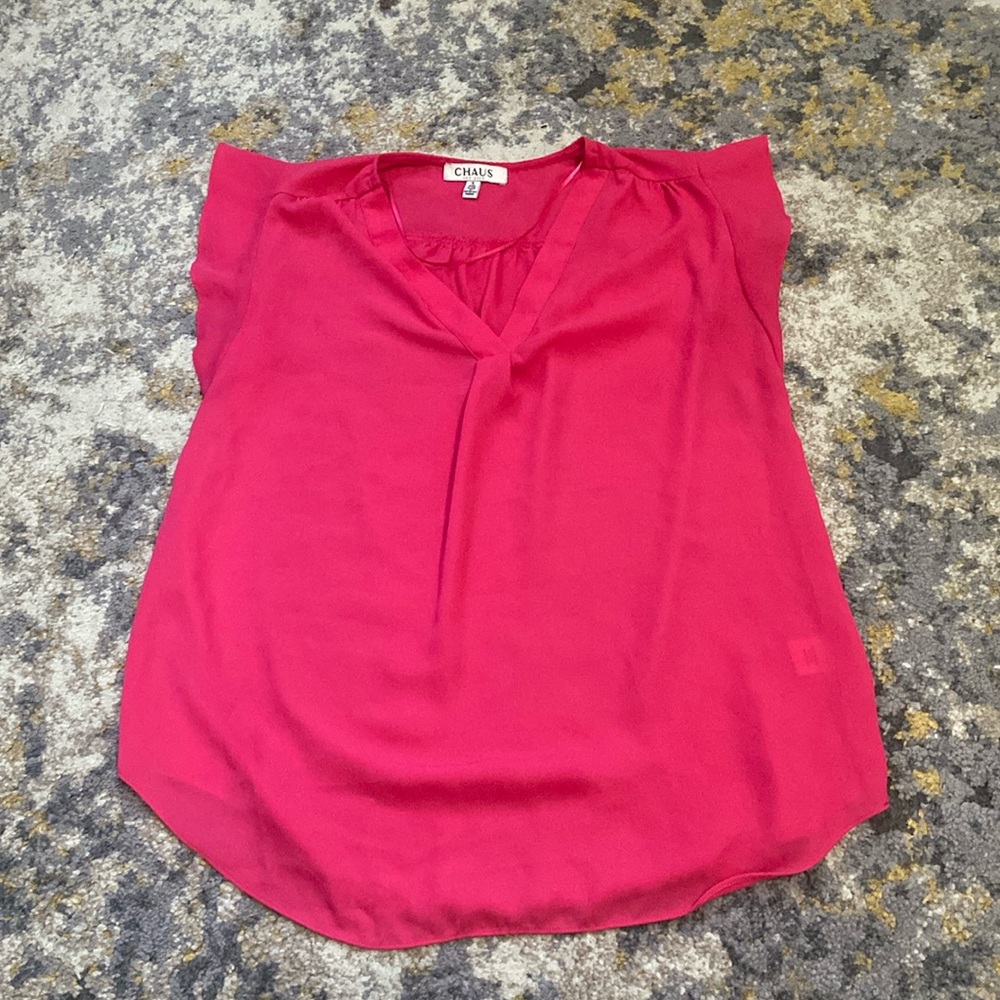 Hot pink top